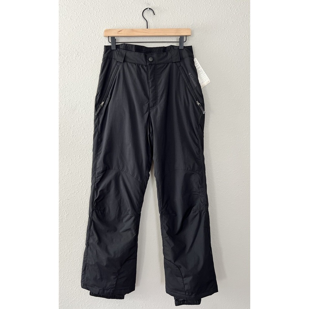 NWT Columbia Womens Black Crystal Trail Pants Snowboard Ski Vertex Medium
